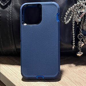 iphone 13 pro max case in Navy Blue and blue